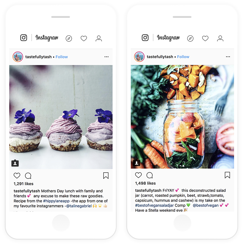 @tastefullytash instagram foodie influencer interview The Social Club